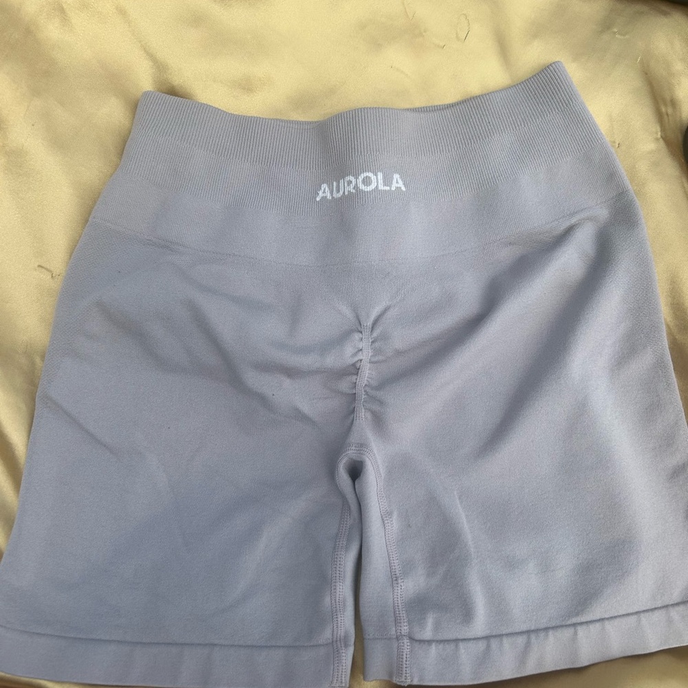 Aurora Women's Gray workout Shorts
